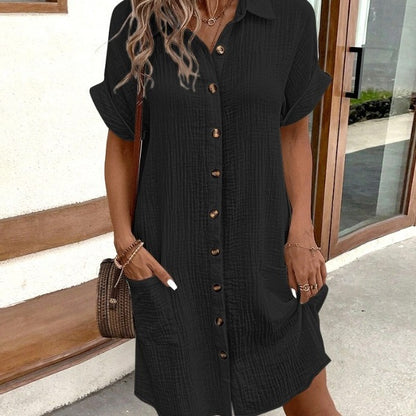 Robe Chemise Femme Chic et Décontractée